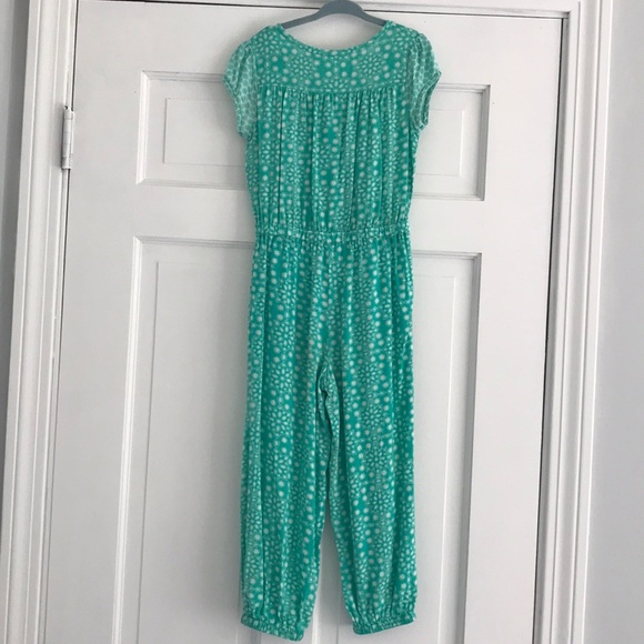 Girls Capped Sleeve Jumpsuit - Picture 5 of 6